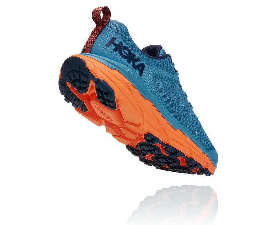 Zapatillas Trail Hoka One One Hombre - Challenger Atr 6 - Azules - UPN213064